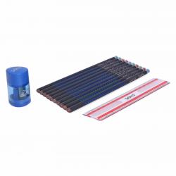 DOMS FUSION X-TRA SUPER DARK GRAPHITE PENCIL